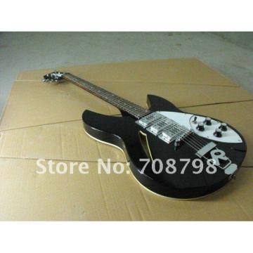 Custom Rickenbacker 330 Black Electric Guitar