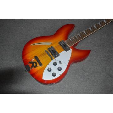 Custom Built Rickenbacker 330 Fireglo Electric Guitar Neck Through Body