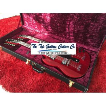 Custom Build Double Neck Jimmy Page Black Hard Case