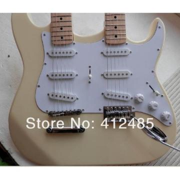 Custom Built Fender Stratocaster Vintage Double Neck Guitar