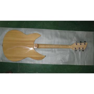 Custom Hollow Body Rickenbacker 330 Natural Guitar