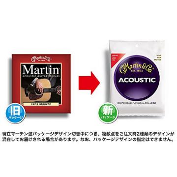 Martin M130 Silk &amp; Steel Folk Guitar Strings, Light