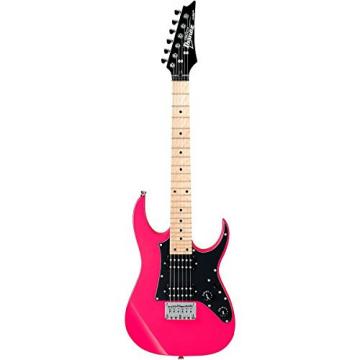 Ibanez GRGM21 Mikro 3/4 Size Kids Electric Guitar - Vivid Pink Finish