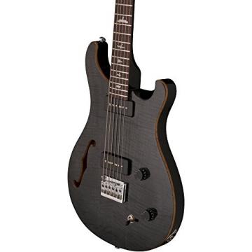 PRS SE 277 Semi-Hollow Soapbar Baritone - Gray Black