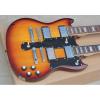 Custom Don Felder EDS 1275 SG Iced Tea Double Neck Electric Guitar