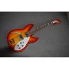 Custom Built Rickenbacker 330 Fireglo Electric Guitar Neck Through Body