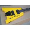 Custom Shop Yellow Monaco Steinberger Headless Electric Guitar