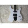 Custom Shop White Steinberger 24 Fret No Headstock Electric Guitar