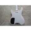 Custom Shop White Steinberger 24 Fret No Headstock Electric Guitar