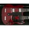 Custom Jimmy Page SG Wine Red EDS 1275 Double Neck Guitar