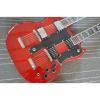 Custom Jimmy Page SG Red EDS 1275 Double Neck Guitar