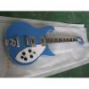 Custom Rickenbacker 620 6 Strings Blue 2 Pickups Guitar