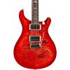 PRS Custom 24 Carved Flame Maple 10 Top with Nickel Hardware Solidbody Electric Guitar Blood Orange