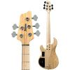 Ibanez Premium ATK815E 5-String Electric Bass Guitar Flat Natural