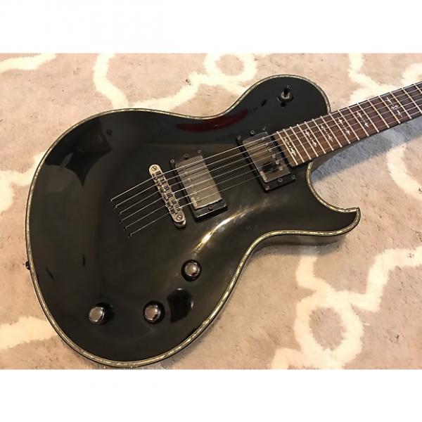 Custom Schecter Hellraiser Solo II Black - EMG James Hetfield Pickups. #1 image