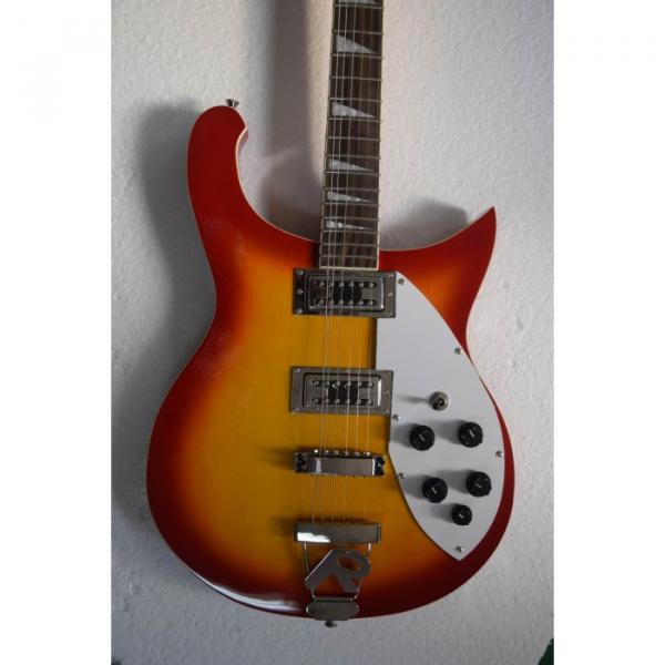 Custom Cherry Fireglo Rickenbacker 620 Electric Guitar #5 image