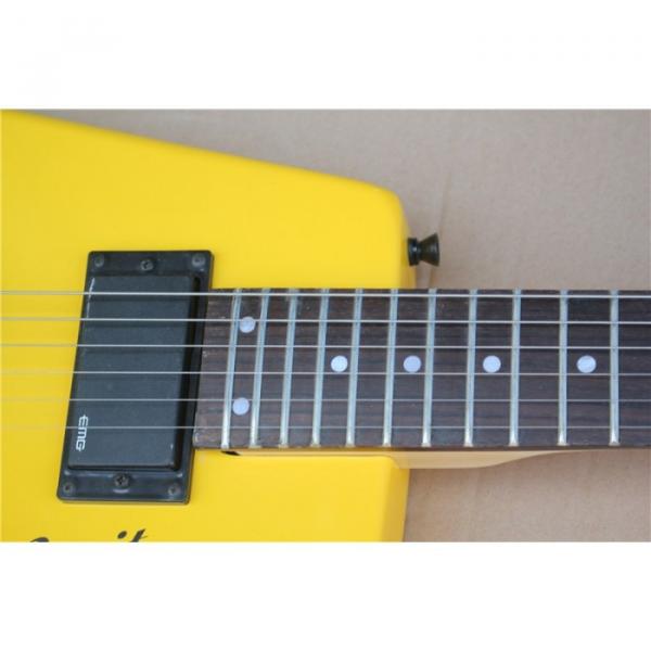 Custom Shop Yellow Monaco Steinberger Headless Electric Guitar #4 image