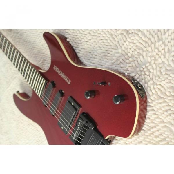 Custom Shop Red Steinberger 24 Fret No Headstock Electric Guitar #5 image