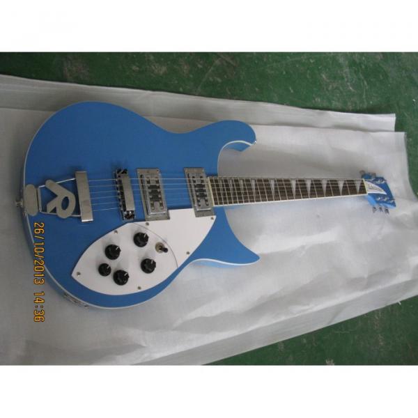 Custom Rickenbacker 620 6 Strings Blue 2 Pickups Guitar #1 image