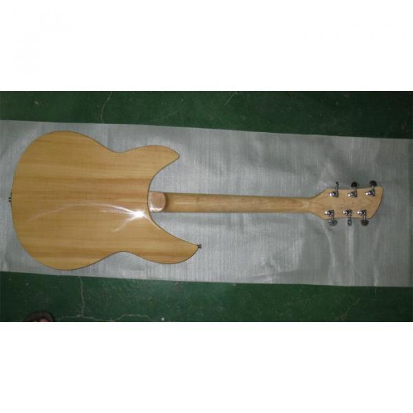 Custom Hollow Body Rickenbacker 330 Natural Guitar #5 image