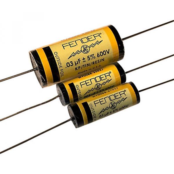 Fender Pure Vintage YELLOW Amplifier Capacitors .1 - 200V KTR #1 image