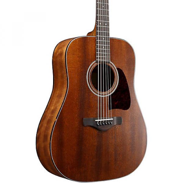 Ibanez AVD9MHOPN Artwood Vintage Thermo Aged Solid Top Mahogany Acoustic Guitar Natural #1 image