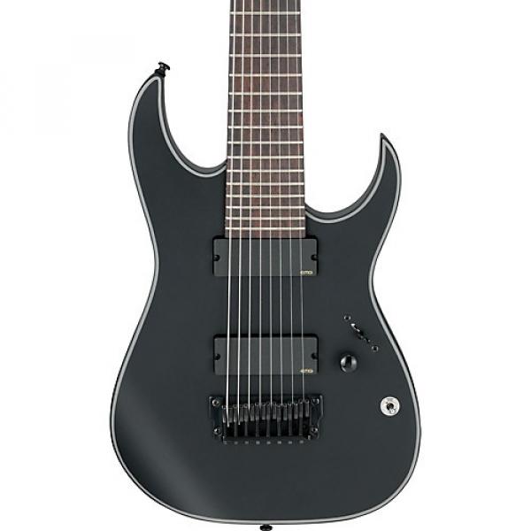 Ibanez Iron Label RG Series RGIR38BFE 8-String Electric Guitar Flat Black #1 image