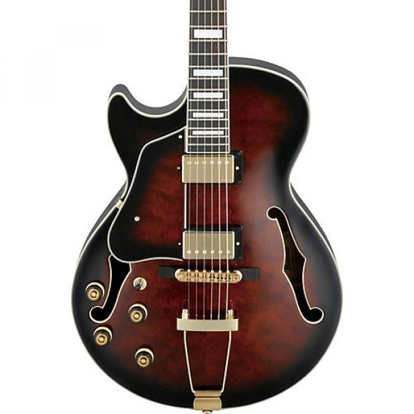 Ibanez Artcore Expressionist AG95 Left-Handed Hollowbody Electric Guitar Dark Brown Sunburst #1 image