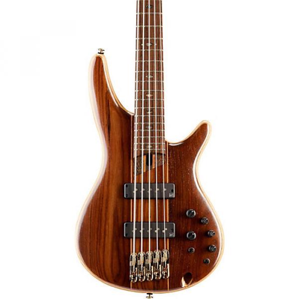 Ibanez SR1905E Premium 5-String Electric Bass Guitar Natural #1 image