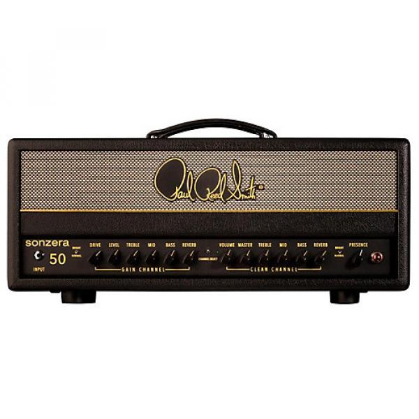 PRS Sonzera 50 50W Tube Guitar Amplifier Head Black #1 image