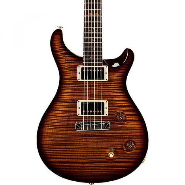 PRS Private Stock McCarty One Piece Curly Maple Top and Brazilian Rosewood Neck Electric Guitar Tiger Eye Smoked Burst #1 image