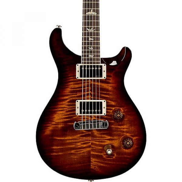 PRS McCarty Carved Flame Maple Top Bird Inlays Black Gold Wrap Burst #1 image