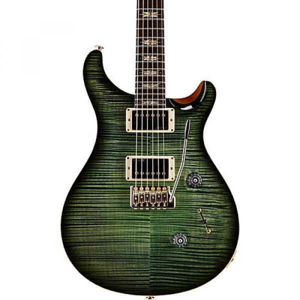 PRS Private Stock Lotus Knot Custom 24 Electric Guitar Sage Glow Smoked Burst #1 image