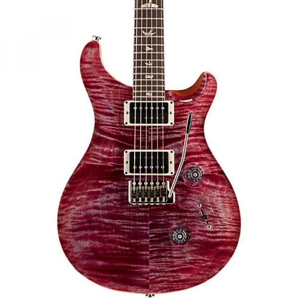 PRS Custom 24 Carved Flame Maple Top with Nickel Hardware Electric Guitar Violet #1 image