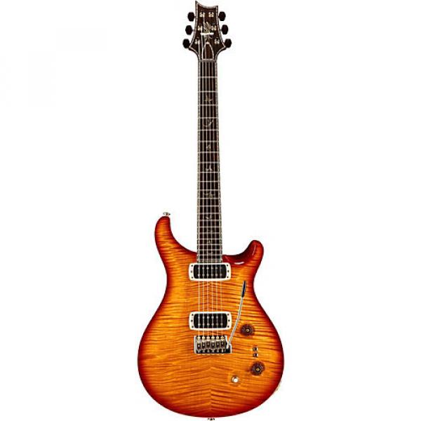 PRS Private Stock Paul's Guitar Curly Maple Top and African Blackwood Neck Electric Guitar Persimmon with Cherry Smoked Burst #1 image