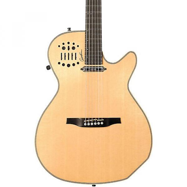 Godin Multiac Spectrum SA Cutaway Acoustic-Electric Guitar Natural #1 image