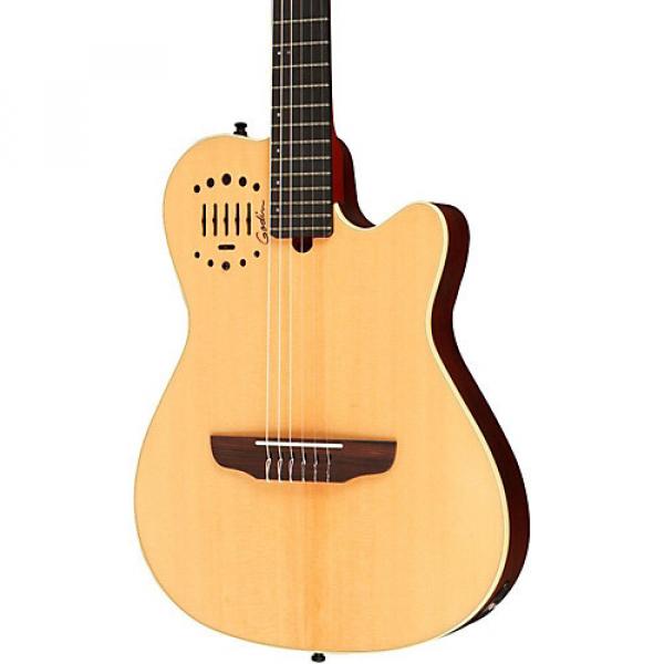 Godin Multiac Nylon Duet Ambiance Acoustic-Electric Guitar Natural #1 image