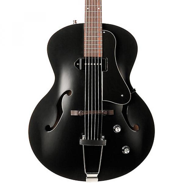 Godin 5th Avenue Kingpin Archtop Hollowbody Electric Guitar With P-90 Pickup Black #1 image