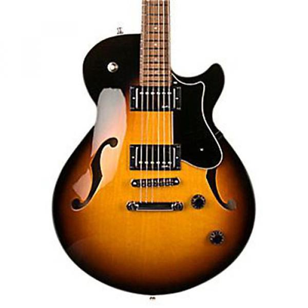 Godin Montreal Premiere Hollowbody Electric Guitar Sunburst #1 image