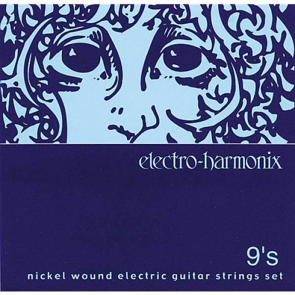 Electro-Harmonix NIC9 Nickel Wound Ultra Light Electric Guitar Strings #1 image