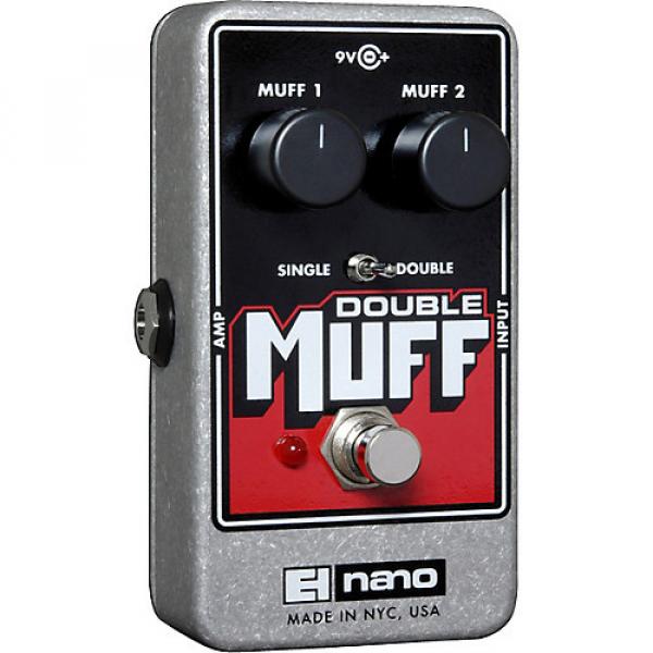 Electro-Harmonix Nano Double Muff Distortion Guitar Effects Pedal #1 image