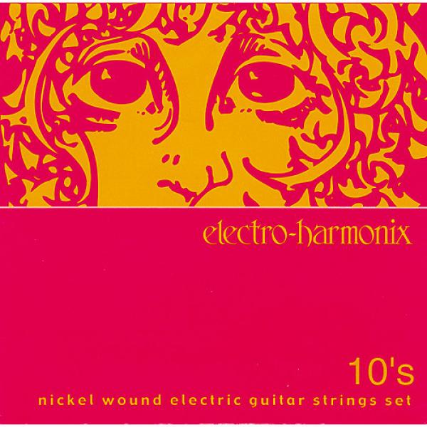 Electro-Harmonix NIC10 Nickel Wound Light Electric Guitar Strings #1 image