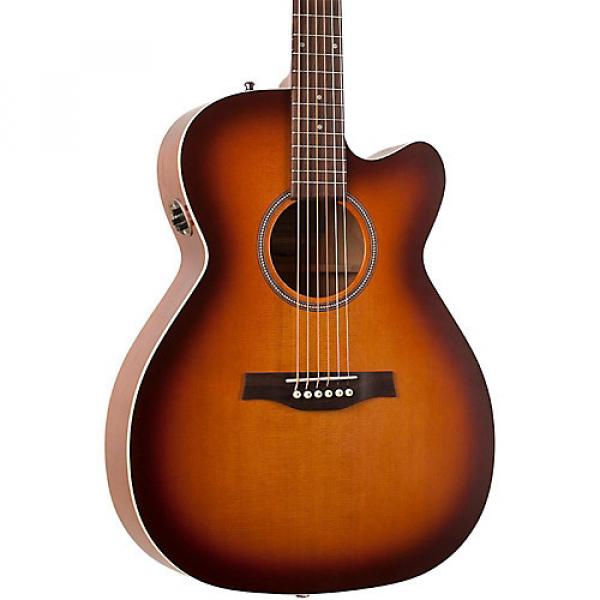 Seagull Entourage Rustic Concert Hall CW QIT Acoustic-Electric Guitar Sunburst #1 image