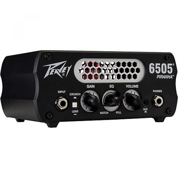 Peavey 6505 Piranha 20W Tube Hybrid Guitar Amp Head Black #1 image