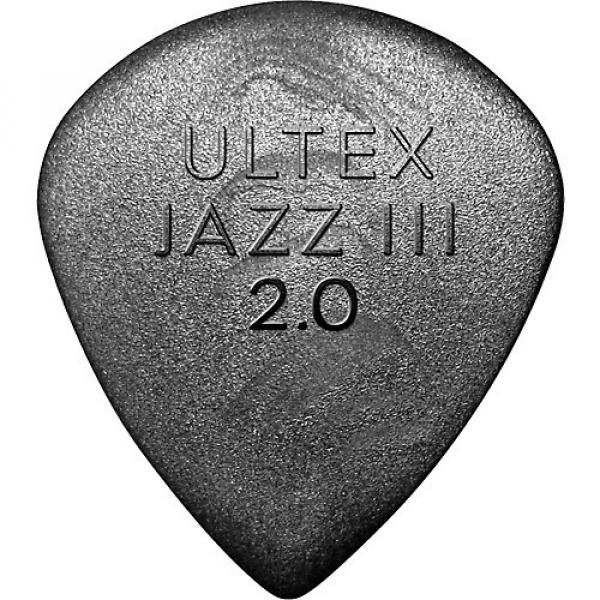 Dunlop Ultex Jazz III Guitar Pick 24-Pack 2.0 mm #1 image