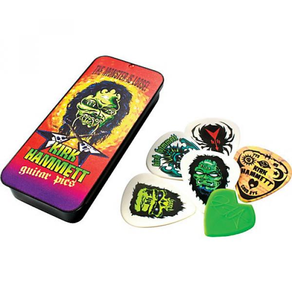 Dunlop Kirk Hammett Monster Pick Tin with 6 Picks #1 image