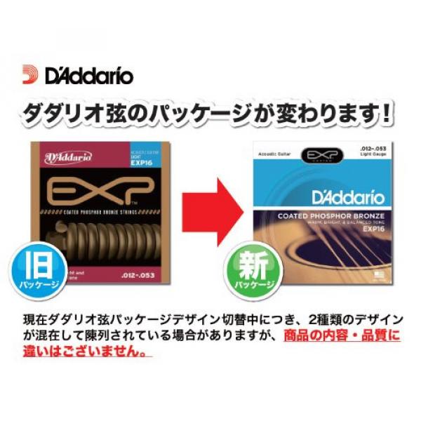 D'Addario EXP10 with NY Steel Acoustic Guitar Strings, 80/20, Coated, Extra Light, 10-47 #5 image