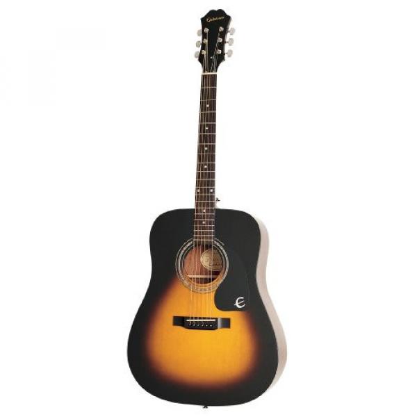 Epiphone DR-100 Acoustic Guitar, Vintage Sunburst #1 image