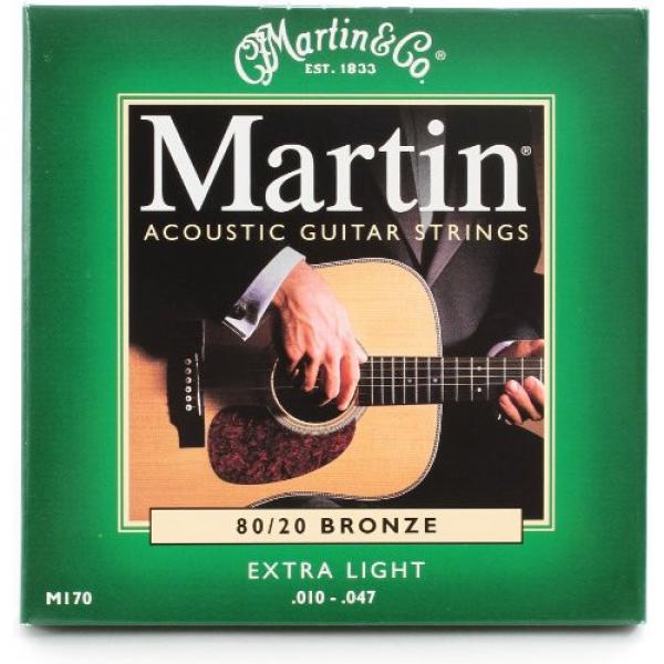 Martin M170 80/20 Bronze Round Wound Extra Light Ac-Guitar Strings #1 image