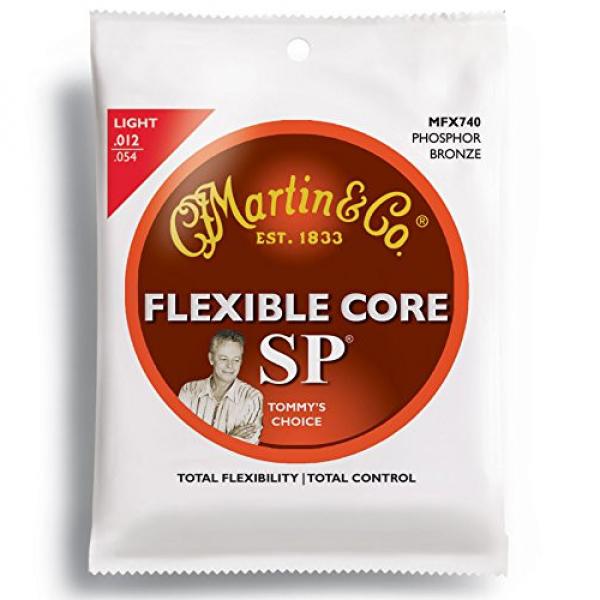 Martin FX740 Phosphor Bronze Acoustic Guitar Strings, Light #1 image